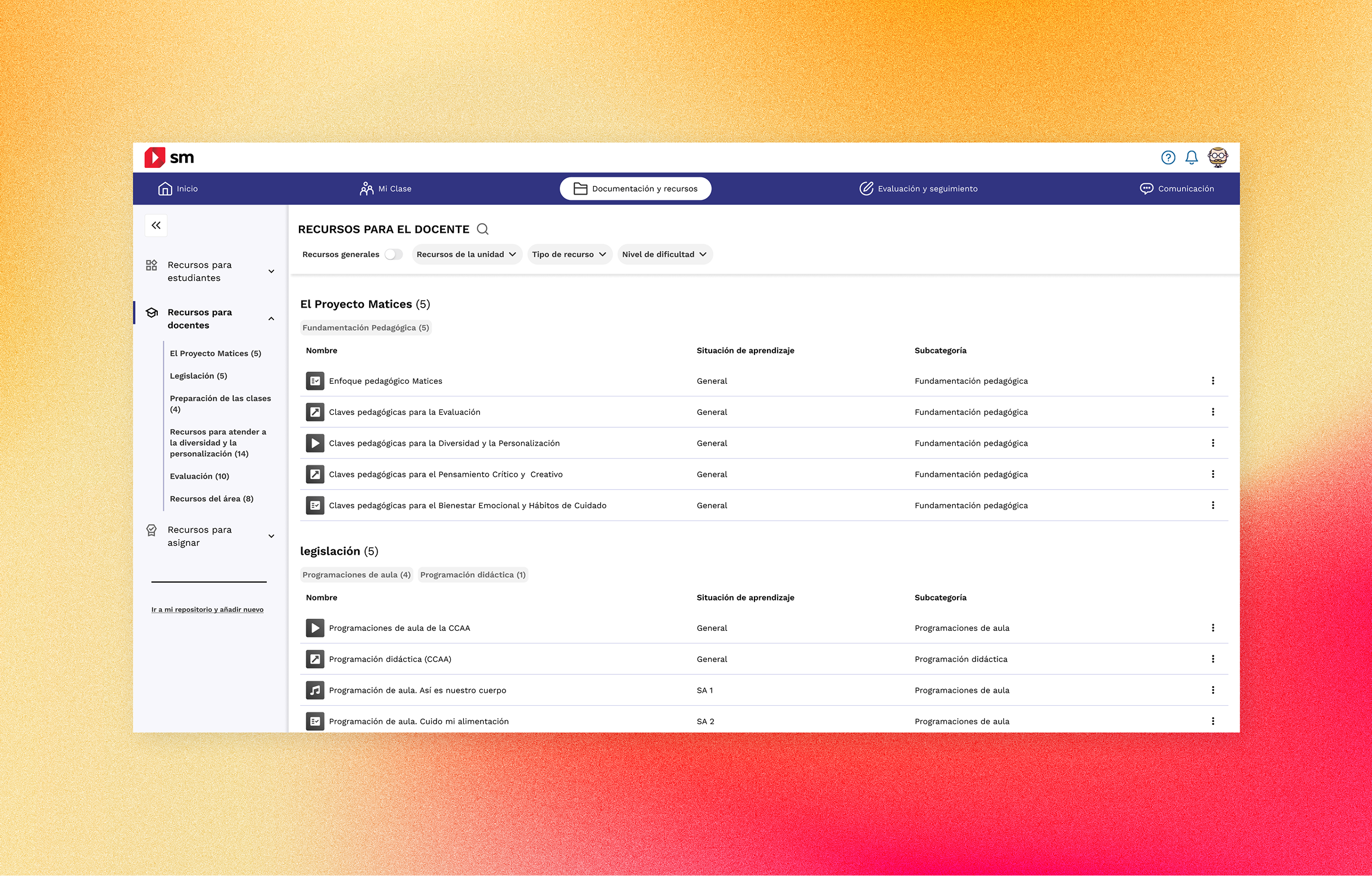 Redesigned library — desktop